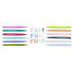 Brushpen Pentel Sign SES15C pastel assorti 12 stuks