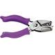 Handpuncher Fiskars M circle 1/8" met SoftGrip paars