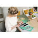 Precisiemes Fiskars Medium Duty set à 12 mesbladen wit