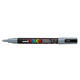 Paintmarker Uni POSCA PC3M fijn grijs