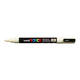 Paintmarker Uni POSCA PC3M fijn ivoor