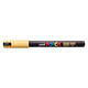 Paintmarker Uni POSCA PC1MR extra fijn abrikoos