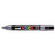 Paintmarker Uni POSCA PC5M medium grijs