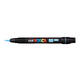 Paintmarker Uni POSCA PCF350 Brush 1-10mm lichtblauw