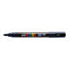 Paintmarker Uni POSCA PC3M fijn marineblauw