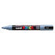 Paintmarker Uni POSCA PC5M medium leisteengrijs