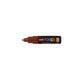 Paintmarker Uni POSCA PC7M breed bruin