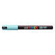 Paintmarker Uni POSCA PC1MR extra fijn aquagroen