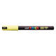 Paintmarker Uni POSCA PC1MR extra fijn zonnegl