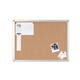 Prikbord Quantore 90x60cm kurk