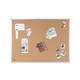 Prikbord Quantore 120x90cm kurk