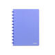 Schrift Atoma A4 ruit 5x5mm 144blz 90gr PP transparant assorti