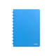 Schrift Atoma A4 ruit 5x5mm 144blz 90gr PP transparant assorti