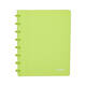 Schrift Atoma A5 ruit 5x5mm 144blz 90gr PP transparant assorti