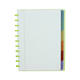 Schrift Atoma A4+ lijn 120blz 90gr PP transparant assorti