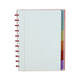 Schrift Atoma A4+ lijn 120blz 90gr PP transparant assorti