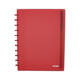 Schrift Atoma A4+ lijn 120blz 90gr PP transparant assorti