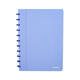 Schrift Atoma A4 blanco 144blz 90gr PP transparant assorti