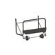 Poetspapierdispenser Euro Products M1 muurstandaard zwart 438304