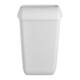 Afvalbak Quartzline open inworp 23 liter wit 441402
