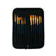Kwasten set Conda synthetisch 12 stuks  in etui