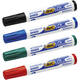 Whiteboardmarker Bic Velleda 1704 rond large assorti blister à 4 stuks