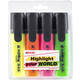 Markeerstift edding 345 2-5mm assorti set à 4 stuks