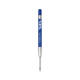 Gelschrijvervulling Parker Quink medium blauw blister à 2 stuks