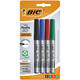 Viltstift Bic ecolutions rond fijn assorti blister à 4 kleuren