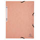 Elastomap Exacompta Aquarel A4 3 kleppen 400gr glanskarton assorti
