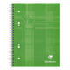 Collegeblok Clairefontaine Studium A5+ ruit 5x5mm 6-gaats 80 pagina's assorti