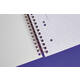 Collegeblok Clairefontaine Studium A5+ ruit 5x5mm 6-gaats 80 pagina's assorti
