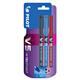 Rollerpen PILOT V5 fijn assorti blister à 3 stuks
