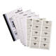 Badge Durable met combiklem 54x90mm set à 20 stuks