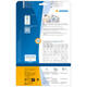 Etiket HERMA 10017 A4 99.1x42.3mm verwijderbaar wit 300 stuks