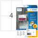 Etiket HERMA 4697 105x148mm weerbestendig wit 100 stuks