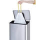 Afvalzak EKO MDPE type E met trekband 55x70cm 25-35L wit rol à 12 stuks
