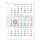 3-Maandkalender 2027 INNI Manager compact-formaat