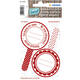 Etiket HERMA 15446 keuken new look rood
