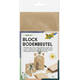 Blokbodemzak Folia 12x6x21cm foodsafe kraft set à 15 stuks