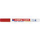 Krijtstift edding 4085 by Securit rond 1-2mm rood
