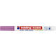 Krijtstift edding 4085 by Securit rond 1-2mm metallic roze
