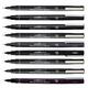 Fineliner Uni-ball Pin 0.03mm zwart