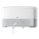 Toiletpapierdispenser Tork T2 Elevation jumbo klein duo wit 555500