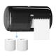 Toiletpapierdispenser Tork T4 Elevation duo zwart 557008