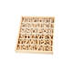 Letters en cijfers Creativ Company 4cm 288 stuks MDF