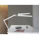 Werkpleklamp MAUL Craft duo LED tafelklem dimbaar wit