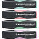 Markeerstift STABILO GREEN BOSS 6070/4 pastel assorti etui à 4 stuks