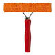 Raamtrekker ProPlus met houten steel 145mm rood