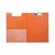 Klembordmap MAUL A4 staand met penlus PVC neon oranje